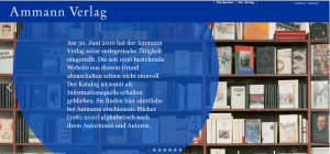 Website Ammann Verlag