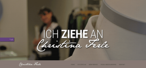 Website Christina Ferle Einkaufsberatung