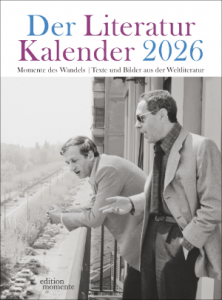 Cover Literatur Kalender 2026